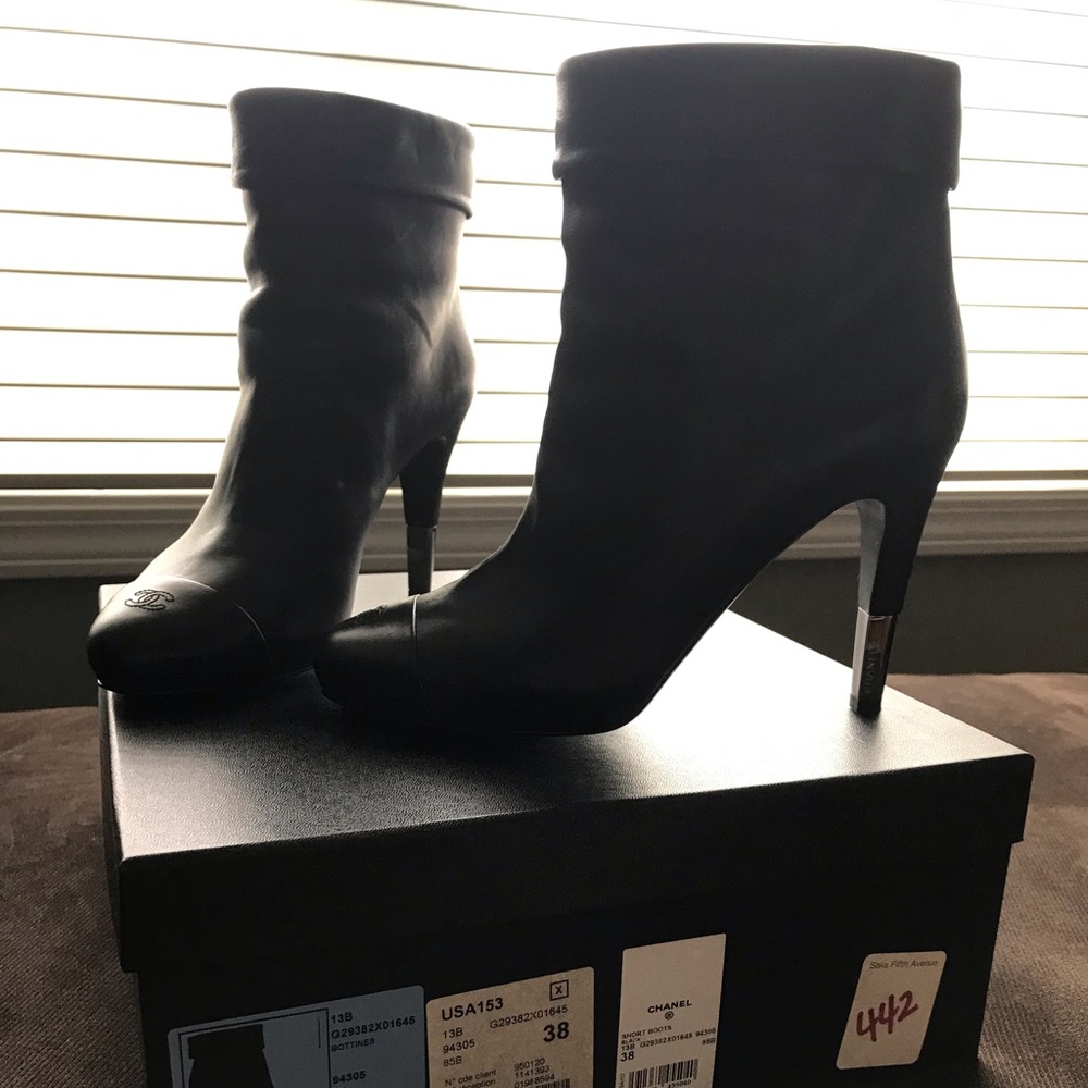 Chanel low boots
